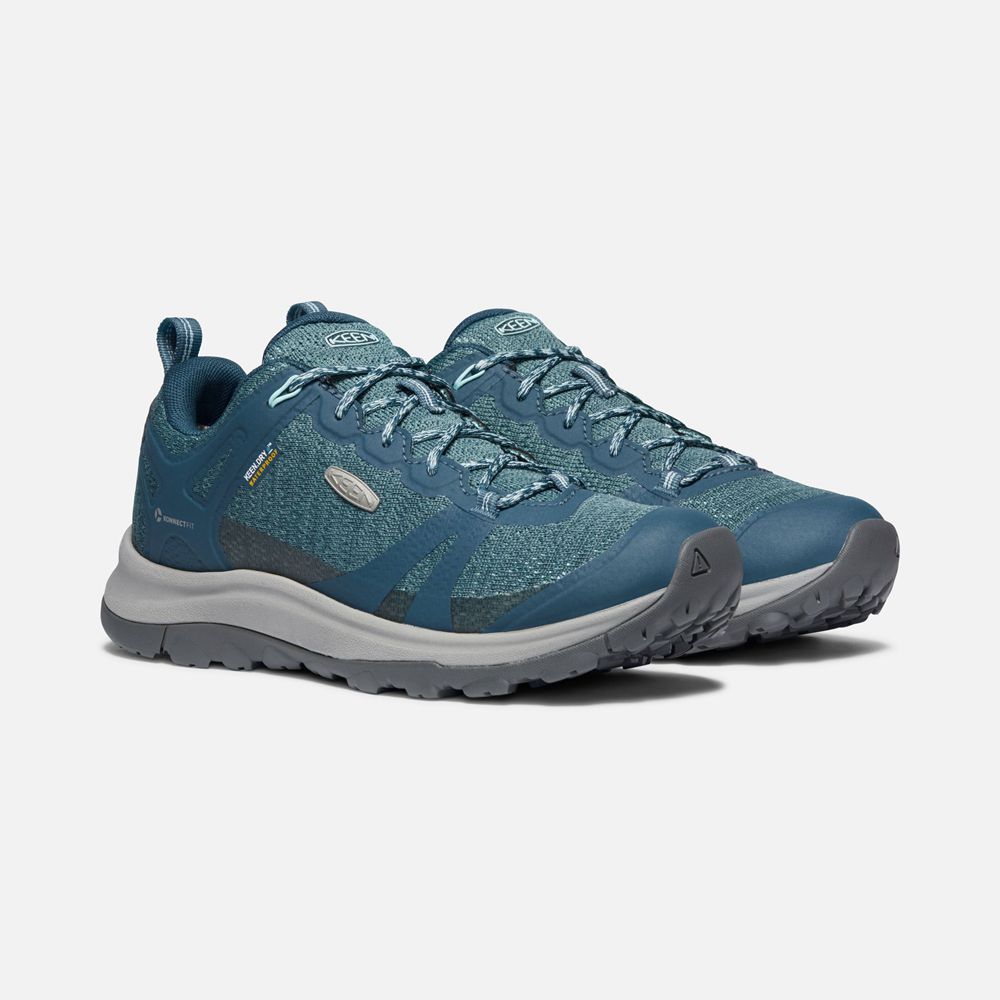 Keen Sneakers Dames Blauw - Terradora Ii Waterproof Shoes - 16408-ARXB